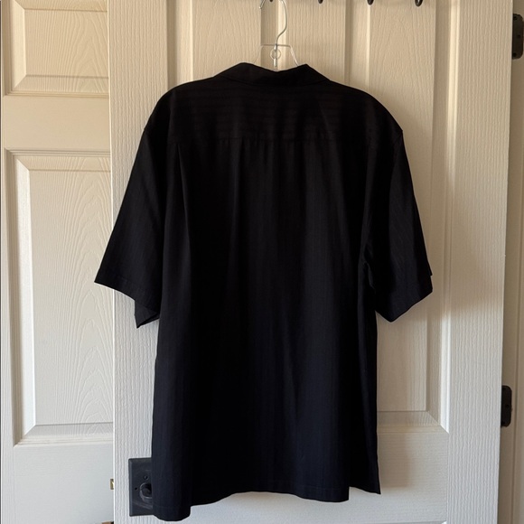 Tommy Bahama Charcoal Silk Shirt - Picture 4 of 4